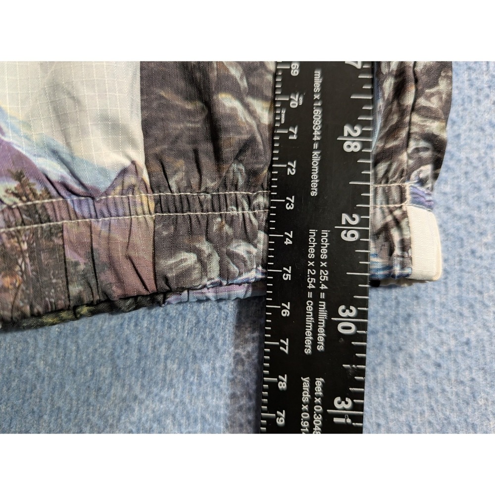 Adidas Primegreen Waterfall Mountain Print Track Pants Mens Small Joggers Blue - Picture 8 of 10